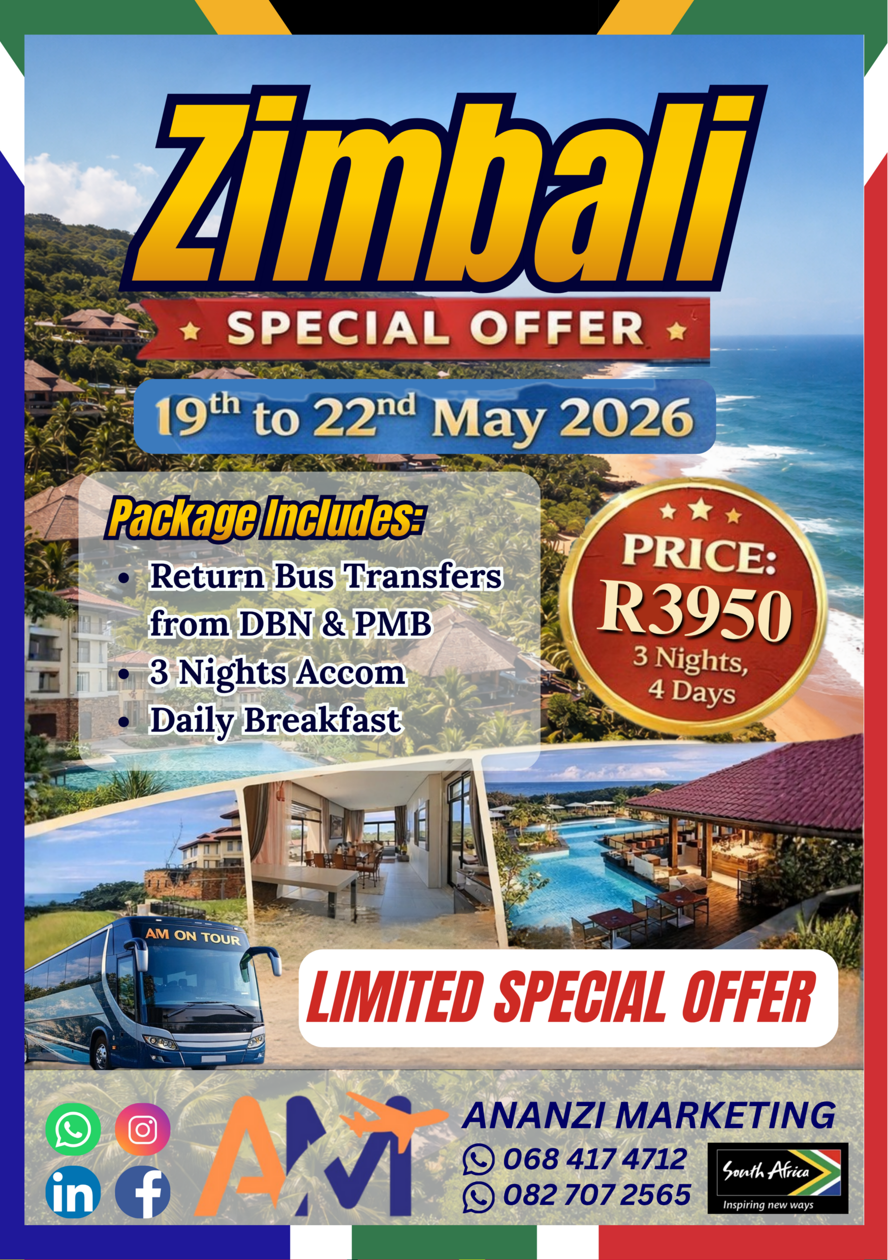 Zimbali - 19th to 22nd May 2026